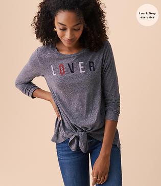 Lou & Grey Sundry Lover Knit Tee