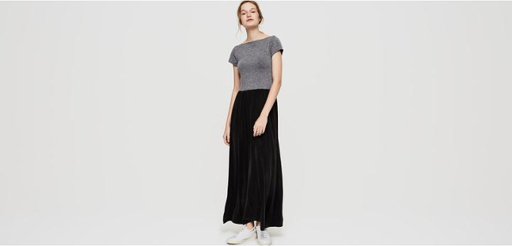 Lou & Grey Tie Back Fluid Dress