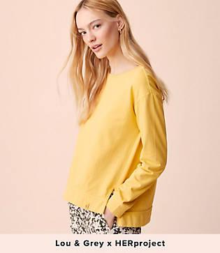 Lou & Grey Garment Dye Sweatshirt