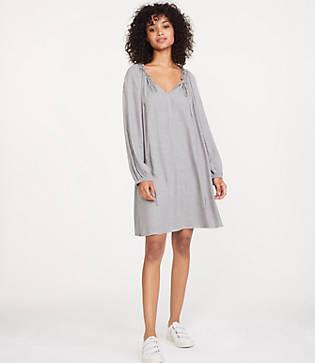 Lou & Grey Cozy Tie Up Dress