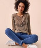 Lou & Grey Garment Dye Bib Pop On Tee