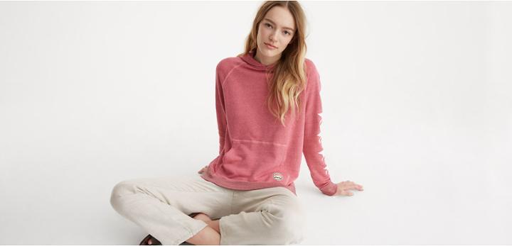 Lou & Grey Sundry Stars And Patches Hoodie
