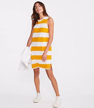 Lou & Grey Striped Softserve Slub Tank Dress