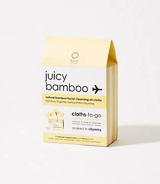 Lou & Grey Kaia Naturals Juicy Bamboo Cleansing Cloths-to-go