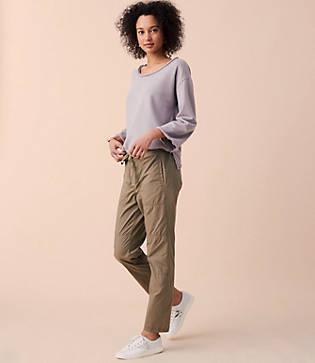 Lou & Grey Poplin Drawstring Pants