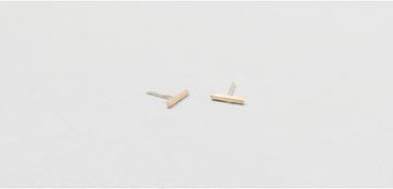 Lou & Grey Upper Metal Class Mini Faceted Bar Earrings