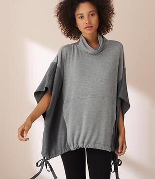 Lou & Grey Blocked Signaturesoft Poncho