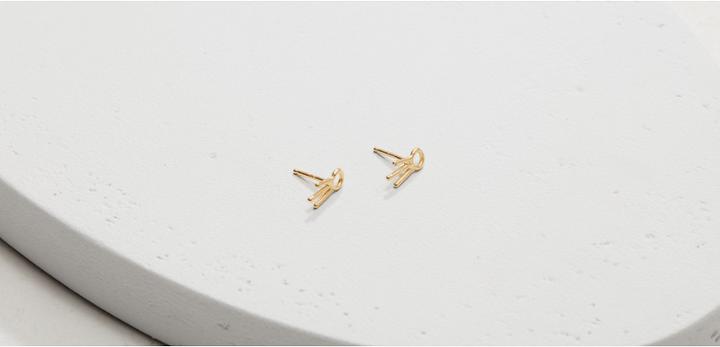 Lou & Grey I Like It Here Club Ace Of Wands Stud Earrings