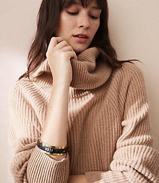 Lou & Grey Cashmere Tunic Sweater