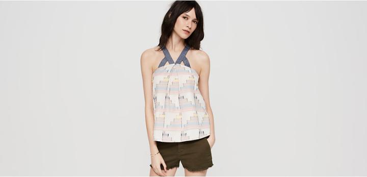 Lou & Grey Mesa Swing Top