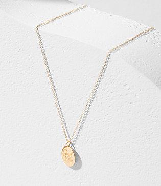Lou & Grey Kris Nations Good Vibes Charm Necklace