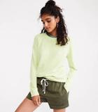 Lou & Grey Textured Crepe Sweatshirt