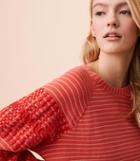 Lou & Grey Ruffle Sleeve Sweatshirt