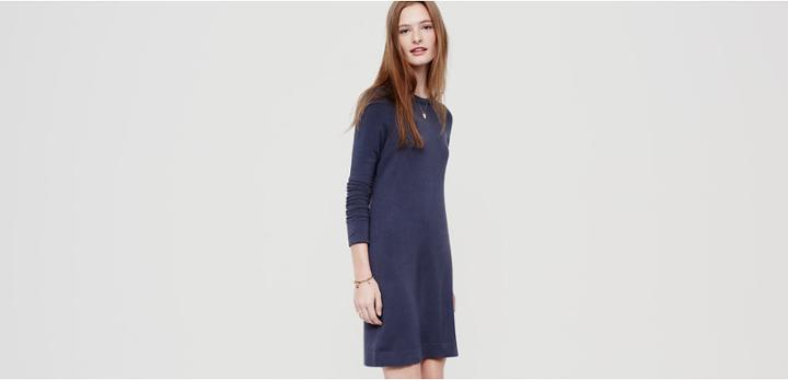 Lou & Grey Signaturesoft Sweatshirt Dress