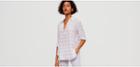 Lou & Grey Plaidstripe Pop-on Tunic