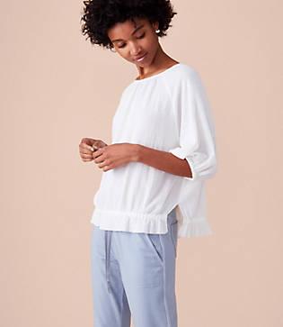 Lou & Grey Flutterline Top