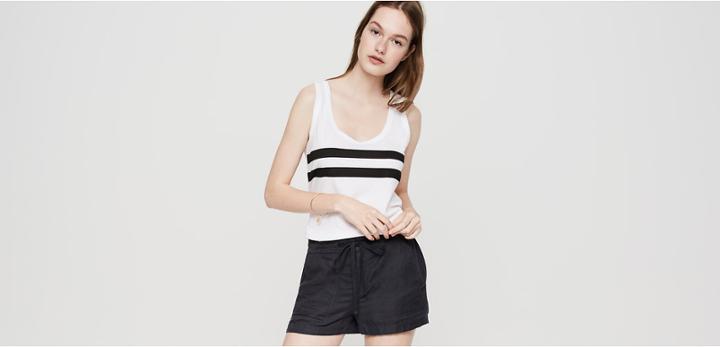 Lou & Grey Sundry Striped Scoop Tank