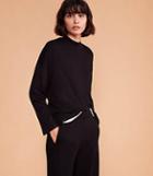 Lou & Grey Signaturesoft Plush Mock Neck Sweatshirt