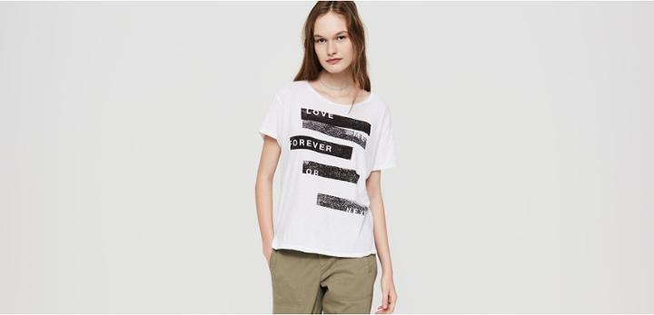 Lou & Grey Sundry Love Me Forever Tee