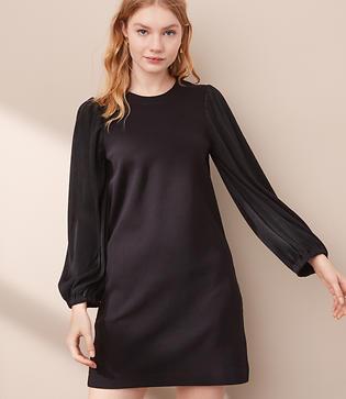 Lou & Grey Micro Blouson Dress