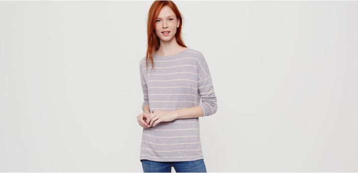 Lou & Grey Striped Signaturesoft Boatneck Tunic