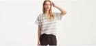 Lou & Grey Ss Splitneck Flowy Blouse