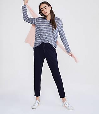 Lou & Grey Brushline Hoodie Top