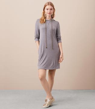 Lou & Grey Signaturesoft Hoodie Pocket Dress