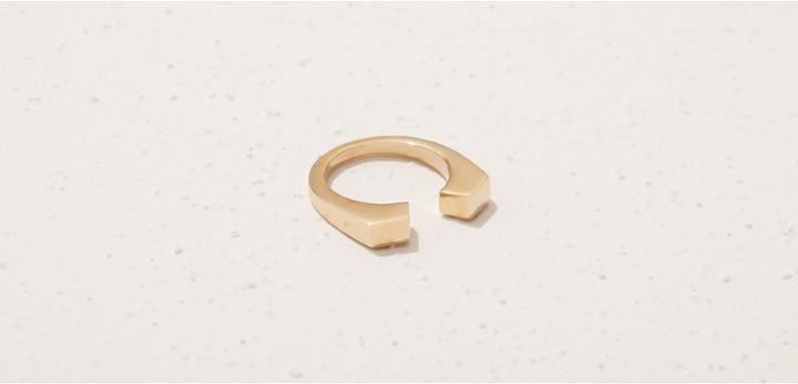 Lou & Grey Izaskun Zabala Open Faceted Ring