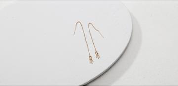 Lou & Grey I Like It Here Club Empress Threader Earrings