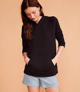 Lou & Grey Signaturesoft Plush Crossover Hoodie