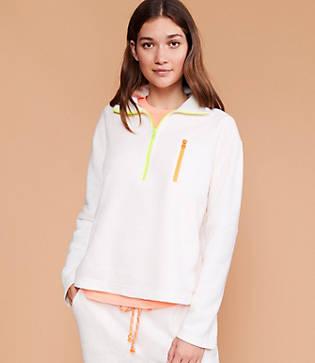 Lou & Grey Cushy Zip Top