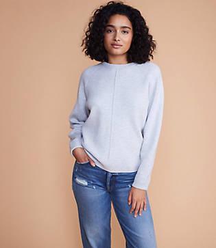 Lou & Grey Seamed Sweater