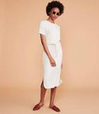 Lou & Grey Signaturesoft Tie Waist Convertible Dress