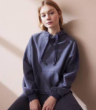 Lou & Grey Garment Dye Brushed Twill Hoodie