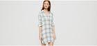 Lou & Grey Plaid Pop-on Shirtdress