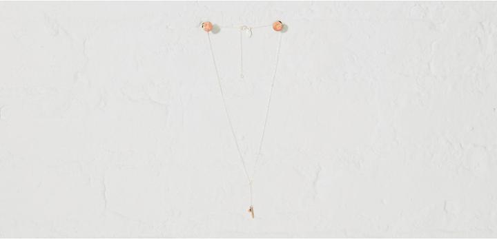 Lou & Grey Upper Metal Class Linebar Orb Necklace