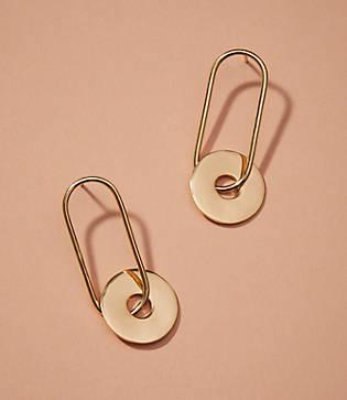 Lou & Grey Nectar Nectar Circle Link Earrings