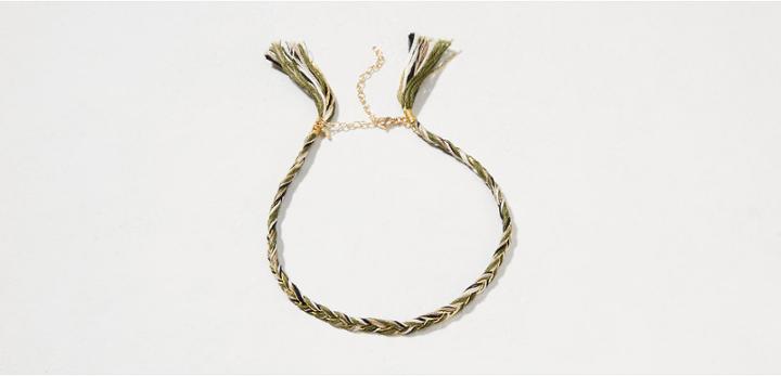 Lou & Grey Shashi Glazia Braided Choker