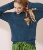 Lou & Grey Ribtrim Eyelash Sweater