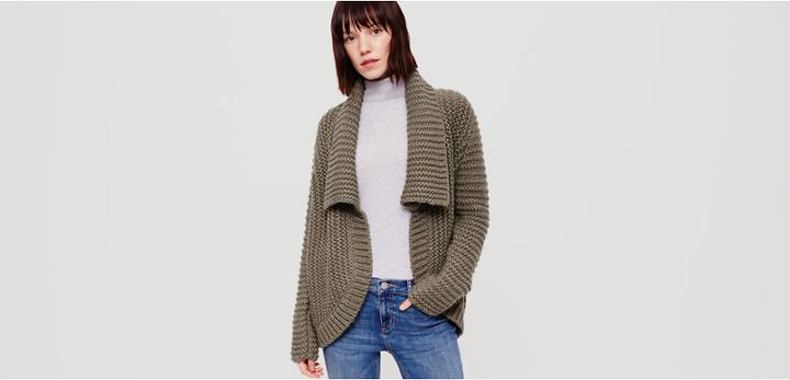 Lou & Grey Cocoon Cardigan