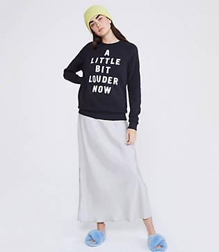 Lou & Grey Rosser Riddle A Little Bit Louder Now Sweatshirt