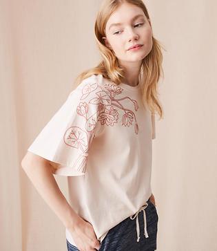 Lou & Grey Lilypad Flutter Tee