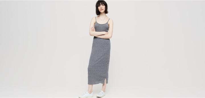 Lou & Grey Lacausa Ribbed Dress