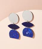 Lou & Grey We Dream In Colour Orchid Splatter Earrings