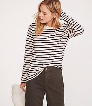 Lou & Grey Striped Softserve Tee