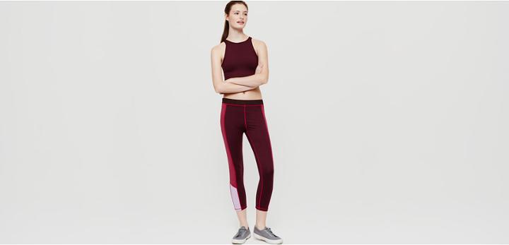 Lou & Grey Form Colorblock Streeeetch Leggings