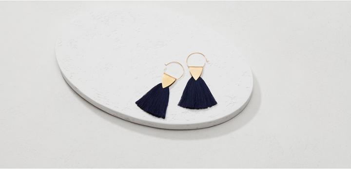 Lou & Grey Sandy Hyun Fringe Earrings
