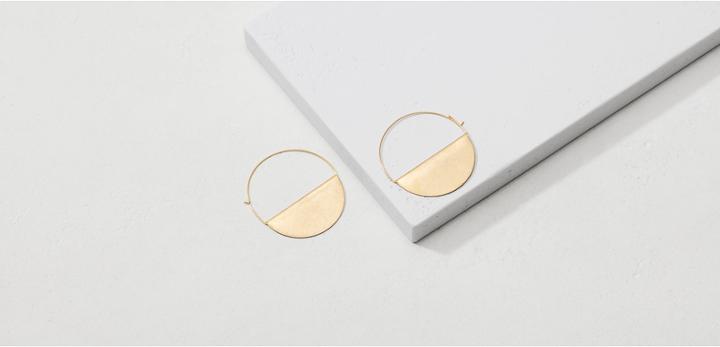 Lou & Grey Sandy Hyun Big Hoop Earrings
