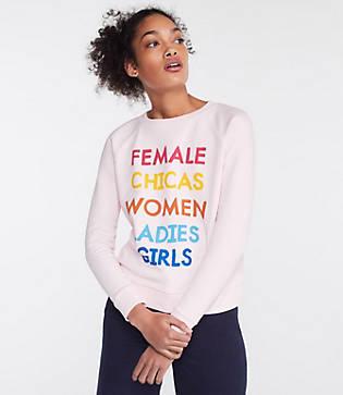 Lou & Grey Calhoun & Co. Chicas Sweatshirt